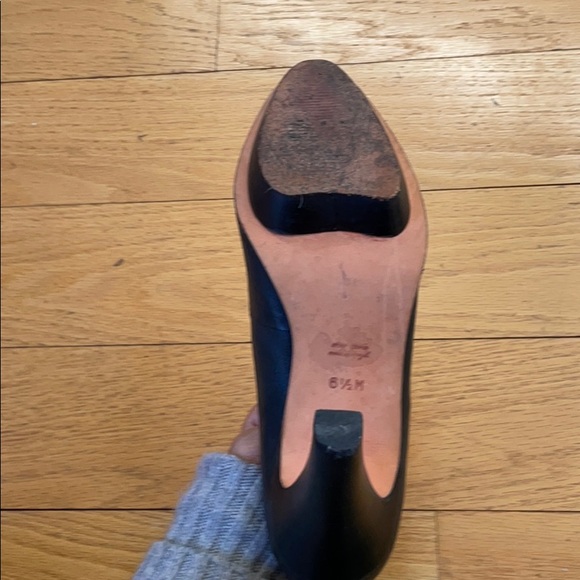 BCBG wedge leather booties. Made in Brazil - Picture 9 of 9